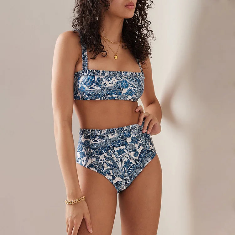 Blue Dragonfly 2 & 3-Piece Swim Set