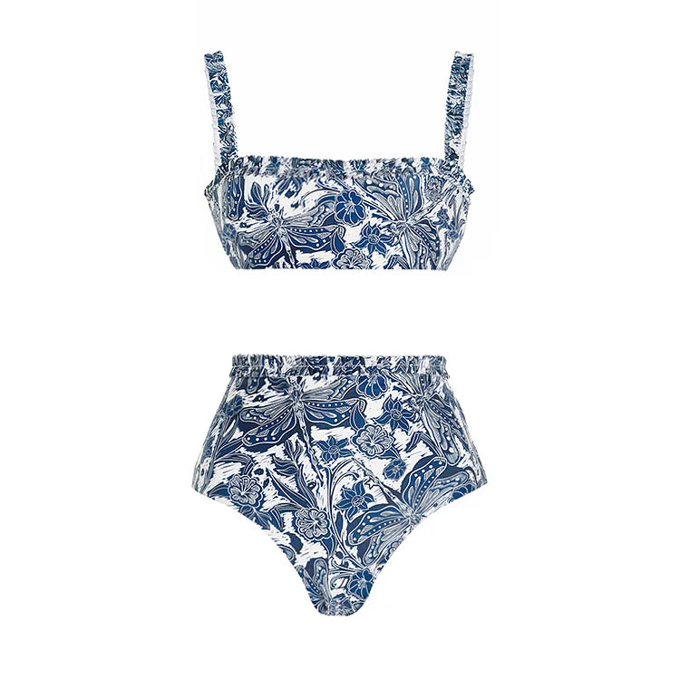 Blue Dragonfly 2 & 3-Piece Swim Set