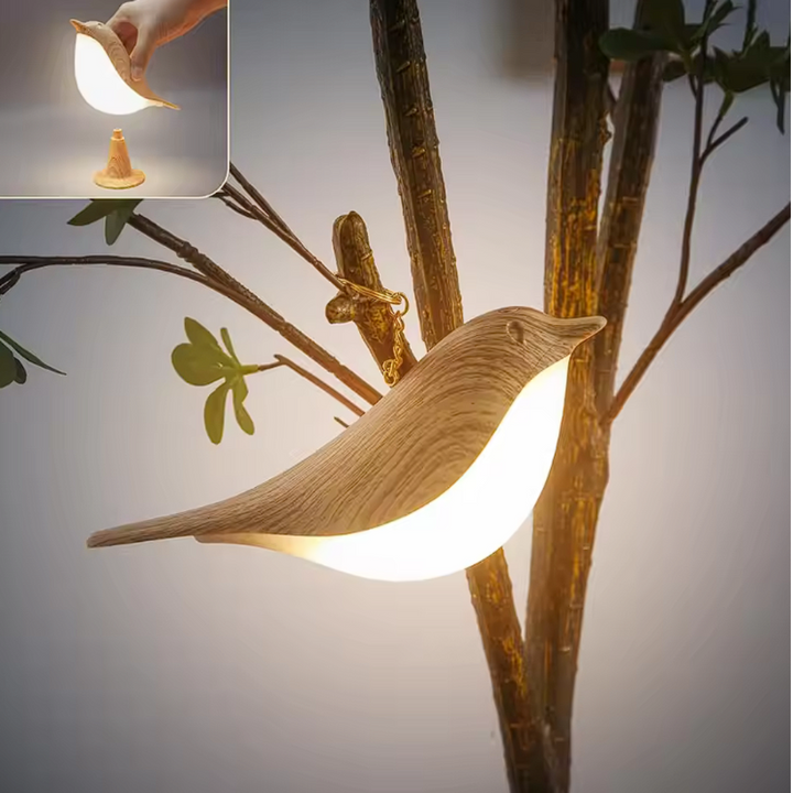 ZenGlow™ - Elegant Bird-Inspired Nightstand Lamp