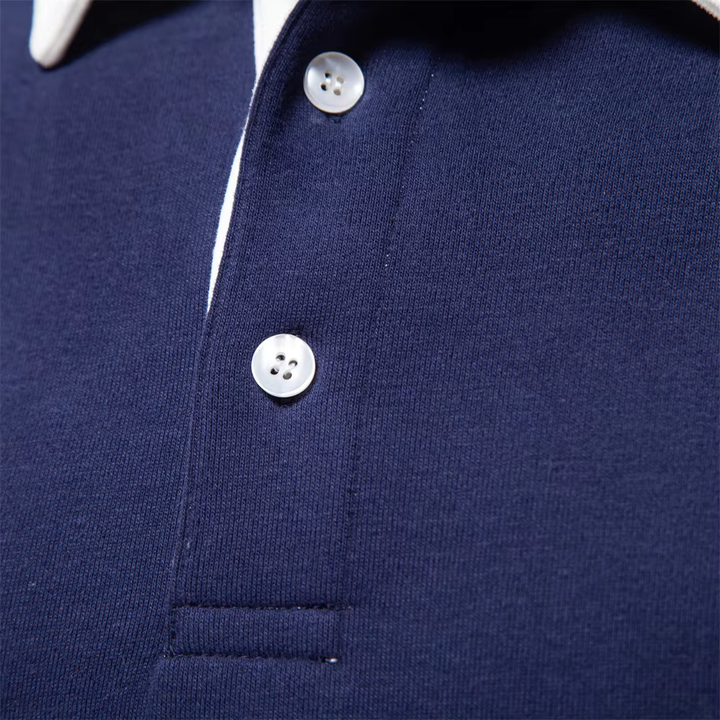 Andrew Collins Polo Collar Sweater