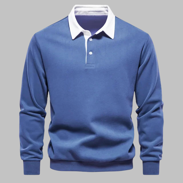 Andrew Collins Polo Collar Sweater