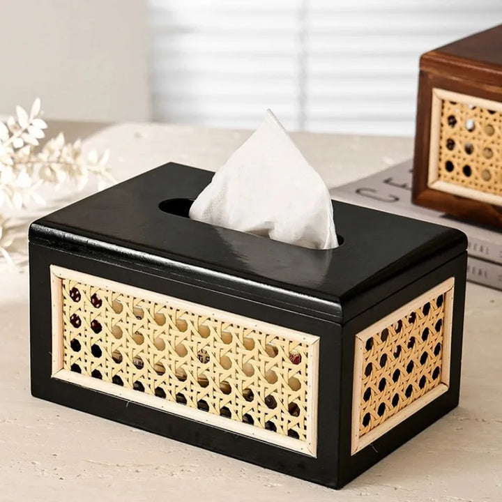 Ceres Wooden Tissue Box Holder