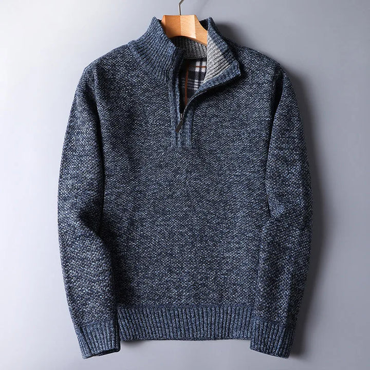 Yukon Wool Quarter Zip Cardigan