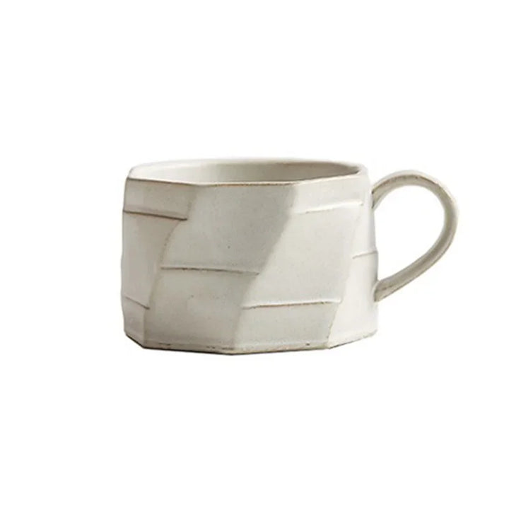 CrocHide Ceramic Embossed Mug