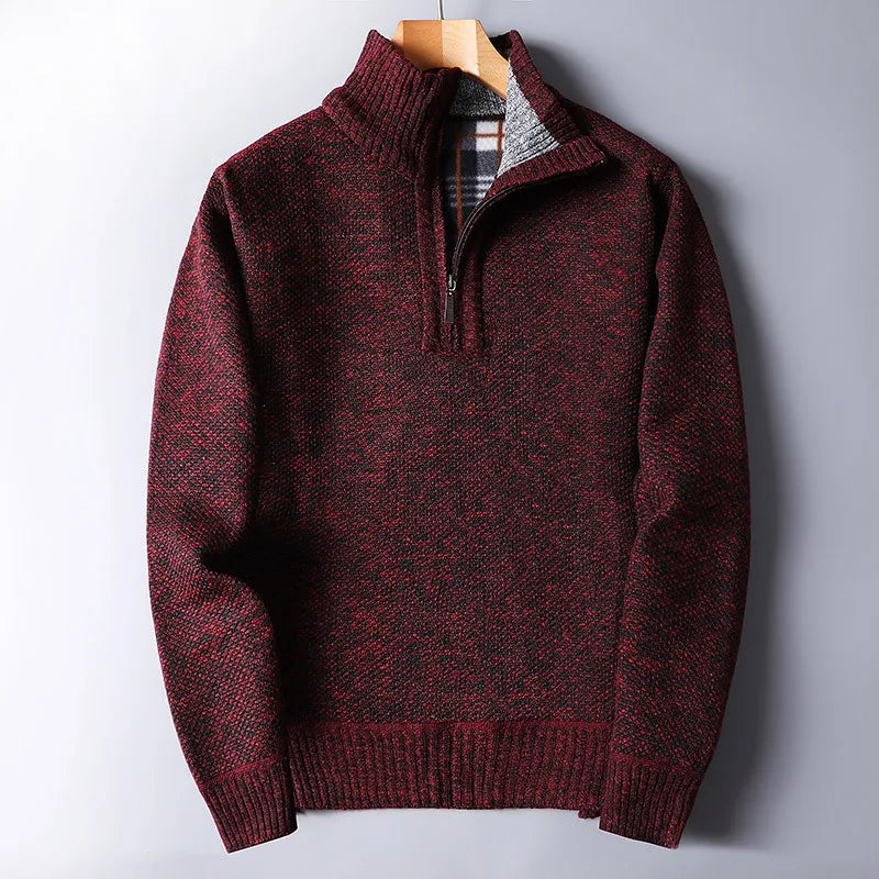 Yukon Wool Quarter Zip Cardigan