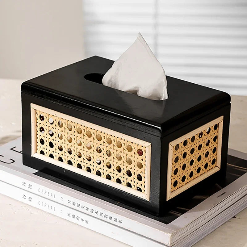 Ceres Wooden Tissue Box Holder