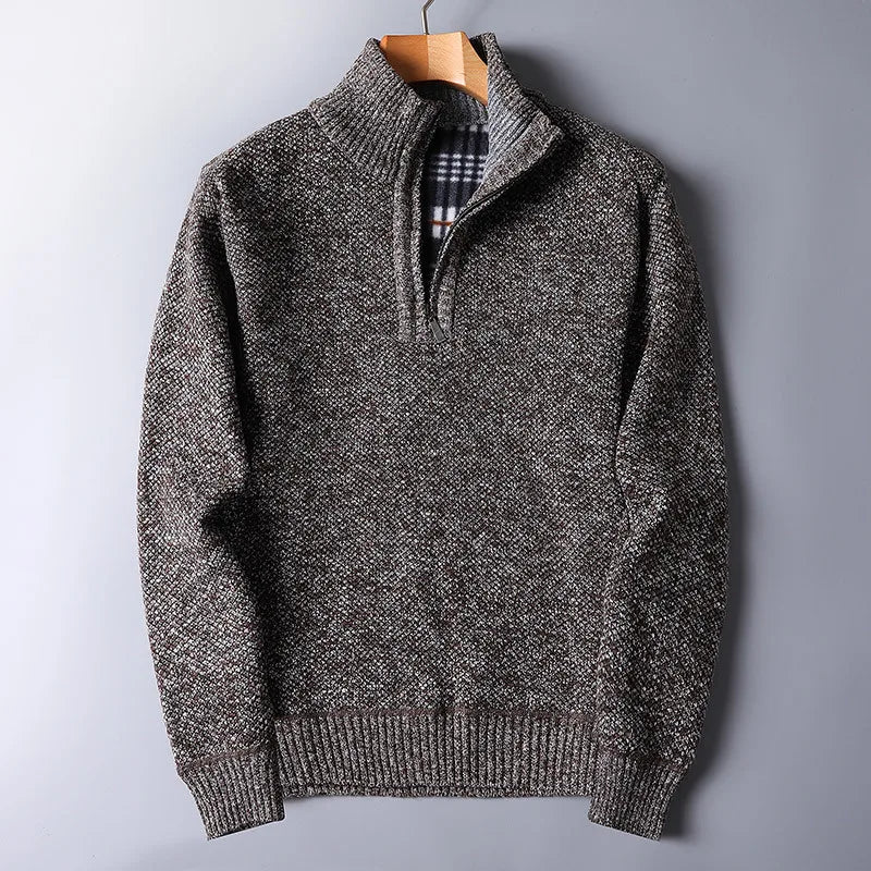 Yukon Wool Quarter Zip Cardigan