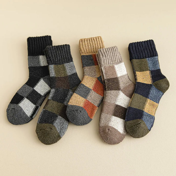 Cedar Ridge Thick Wool Socks – 5-Pack