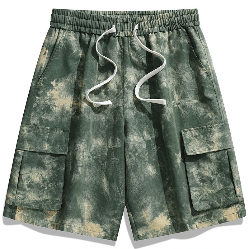 Rocko Tie-Dye Hybrid Shorts