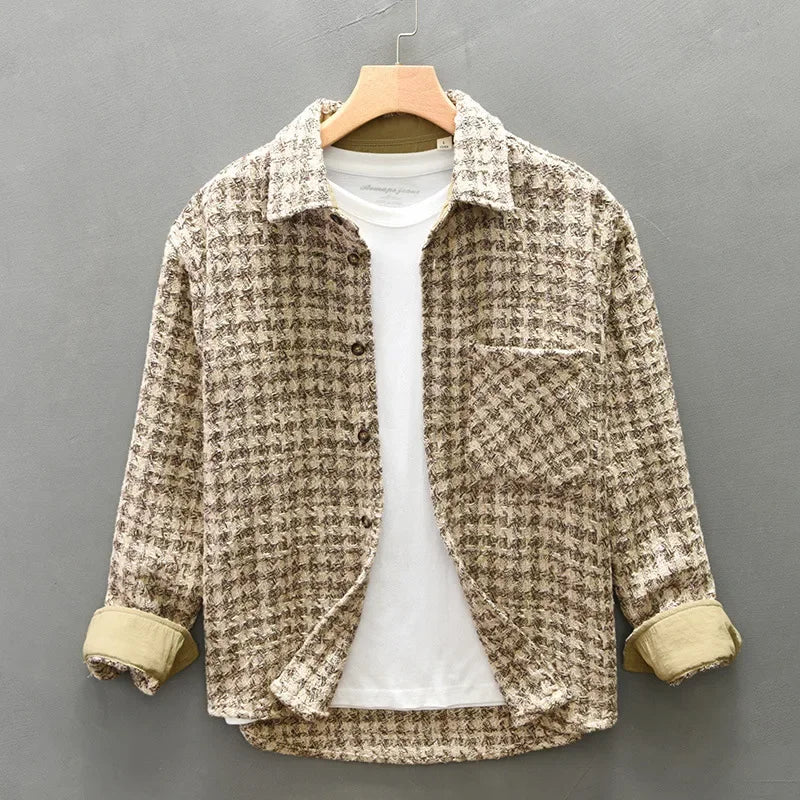 Shepherd's Check Plaid Longsleeve