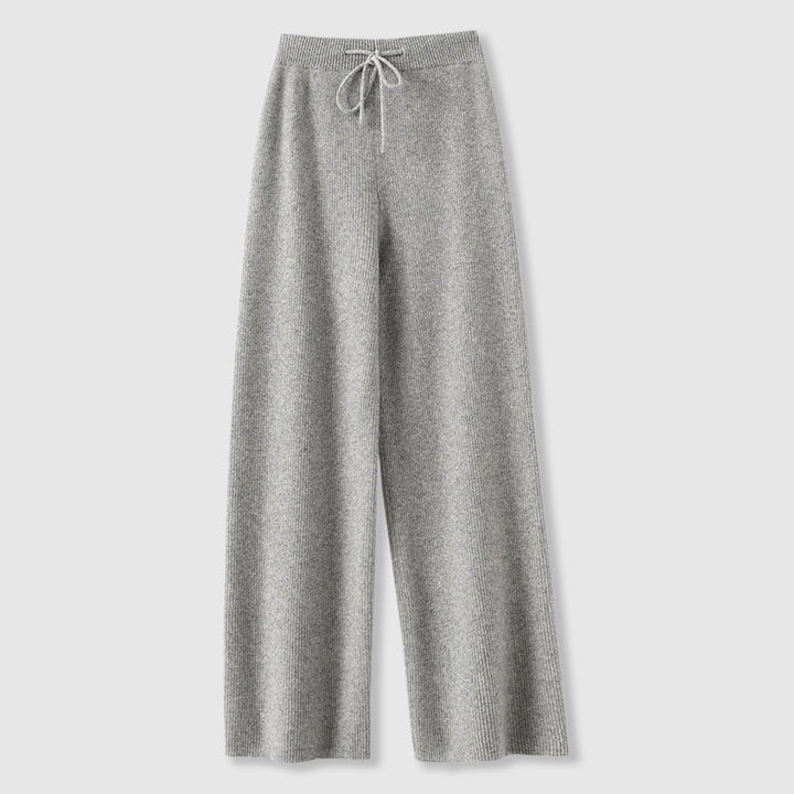 Sofia Amoretti Cashmere Wide-Leg Pants