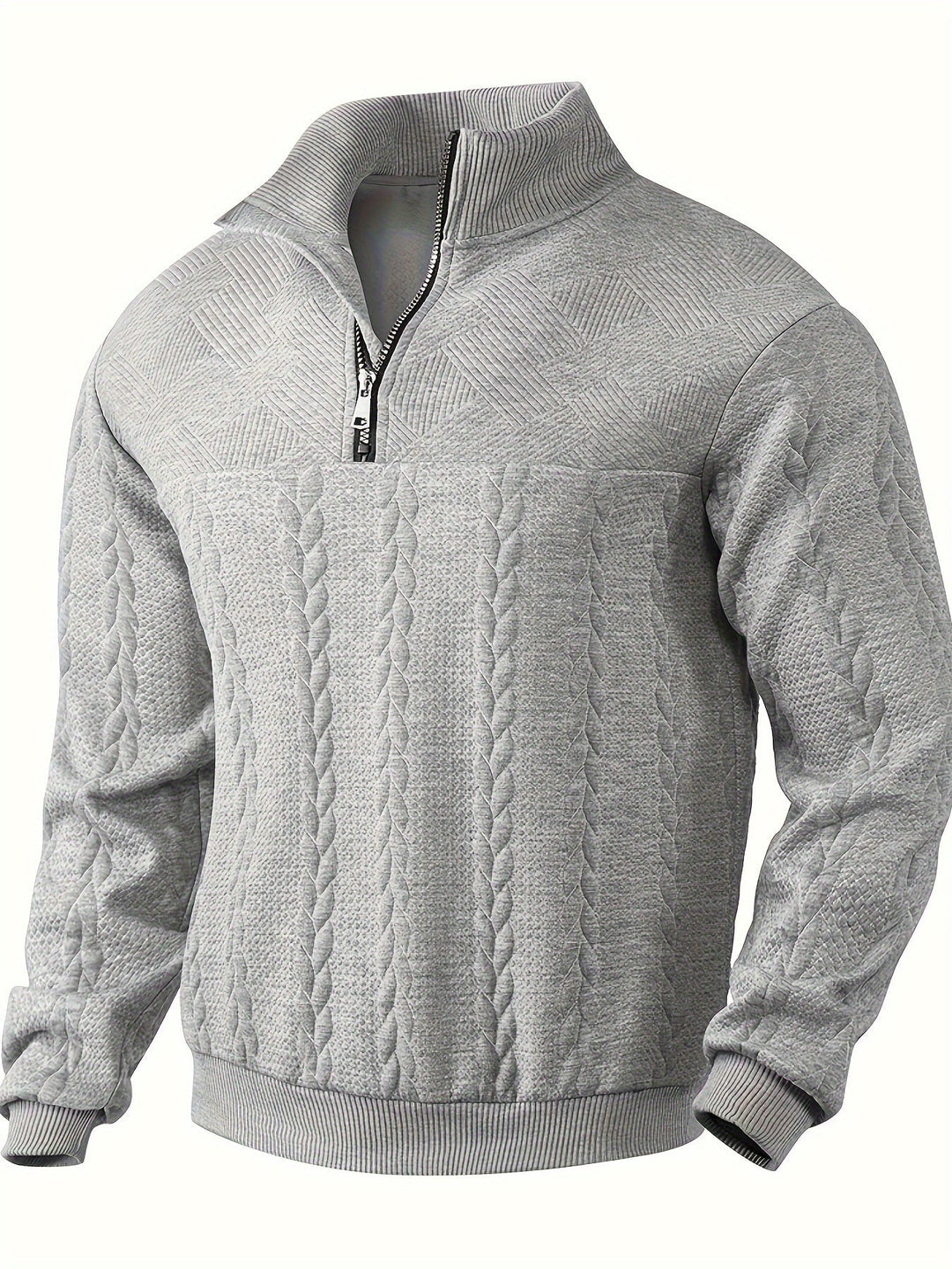 Rafael – Vintage Men's Zip-Up Sweater