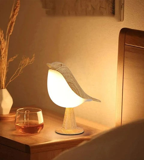 ZenGlow™ - Elegant Bird-Inspired Nightstand Lamp